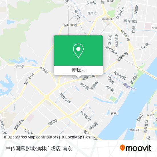 中传国际影城-澳林广场店地图