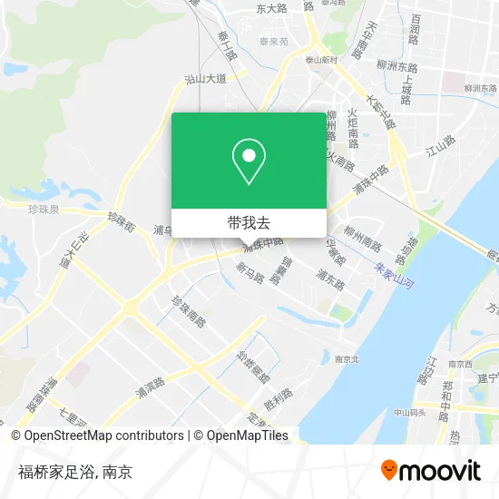 福桥家足浴地图