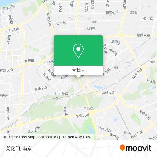 尧化门地图