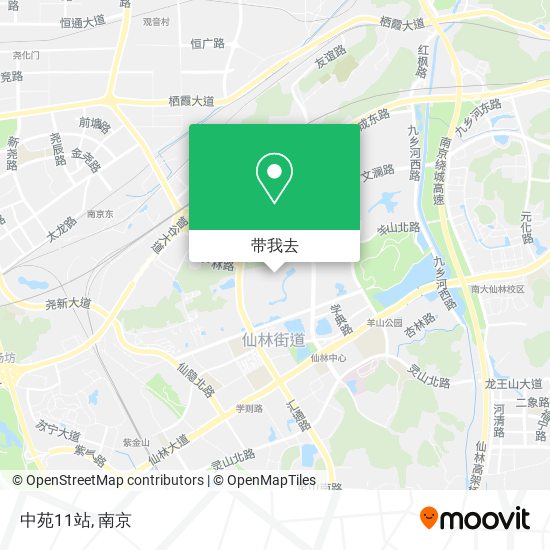中苑11站地图