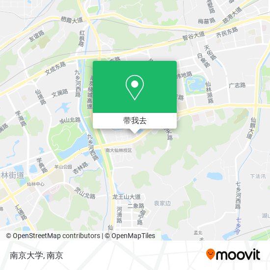 南京大学地图