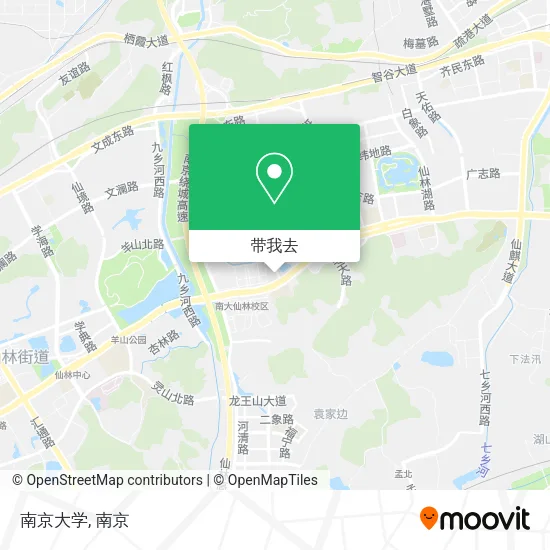 南京大学地图