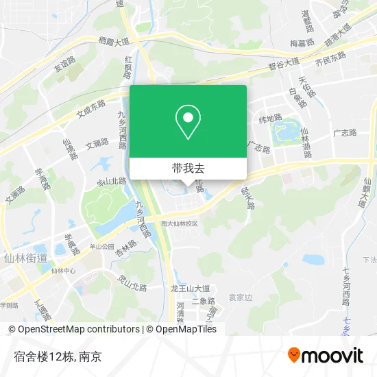 宿舍楼12栋地图