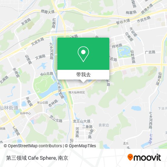 第三领域 Cafe Sphere地图