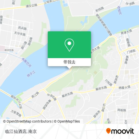 临江仙酒店地图