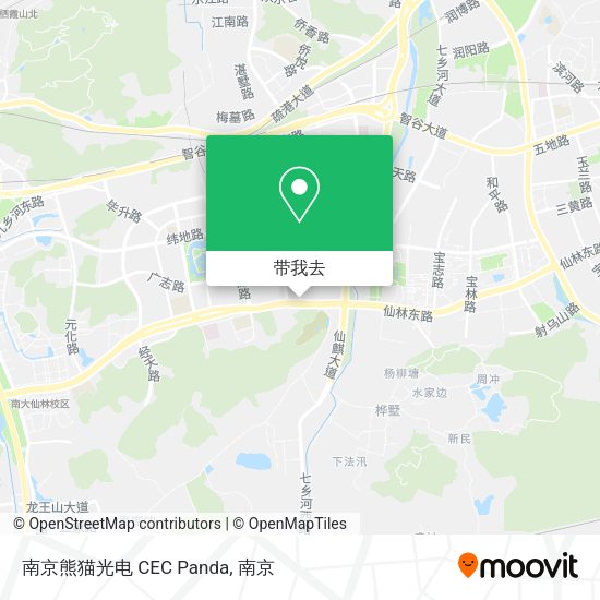 南京熊猫光电 CEC Panda地图