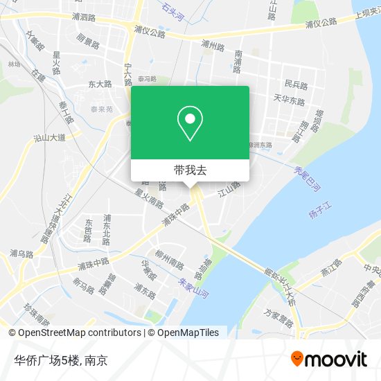 华侨广场5楼地图