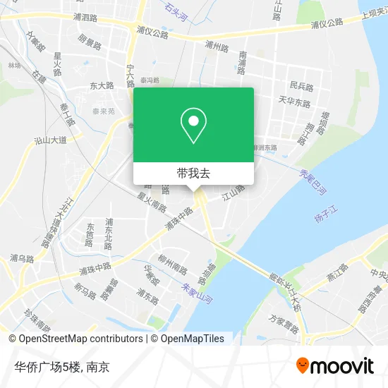 华侨广场5楼地图