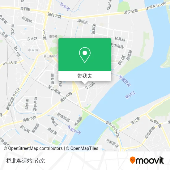 桥北客运站地图
