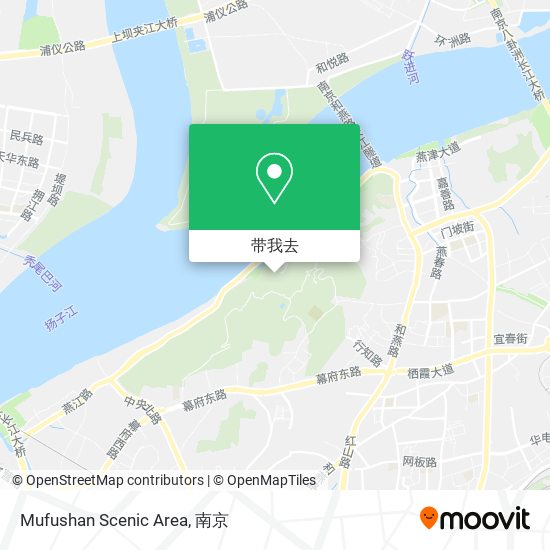 Mufushan Scenic Area地图