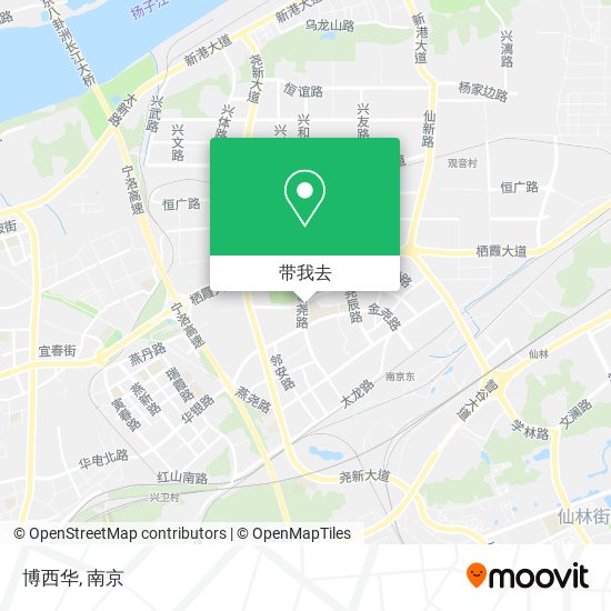 博西华地图