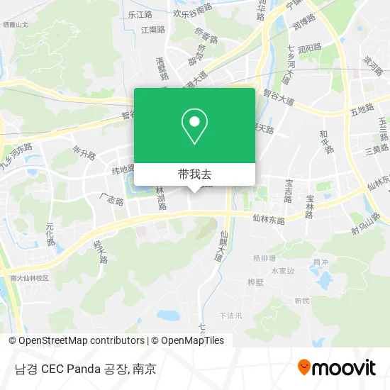 남경 CEC Panda 공장地图