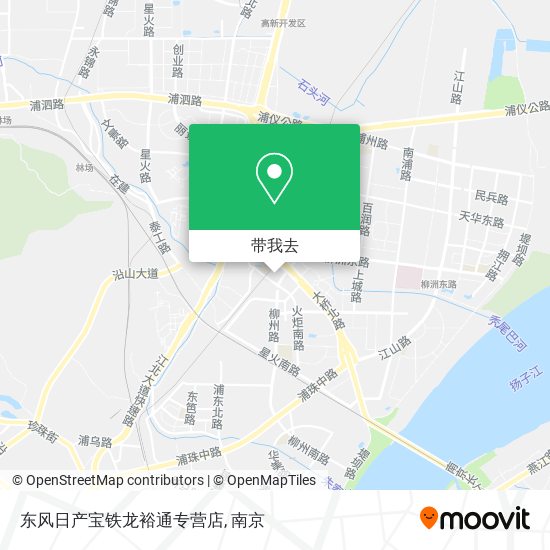 东风日产宝铁龙裕通专营店地图