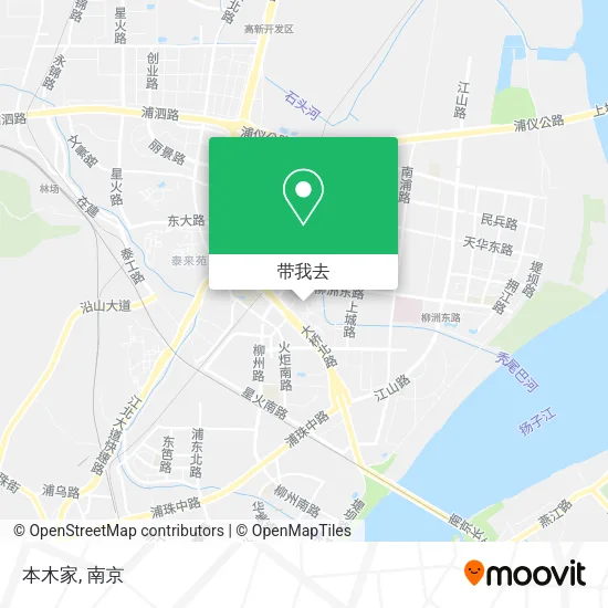本木家地图