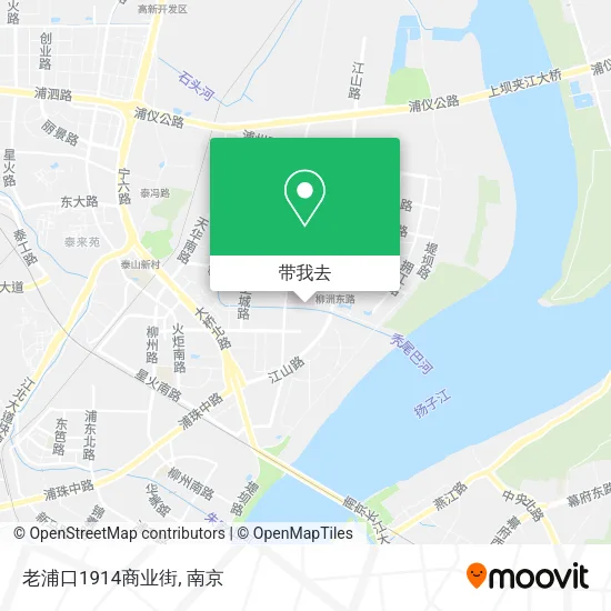 老浦口1914商业街地图