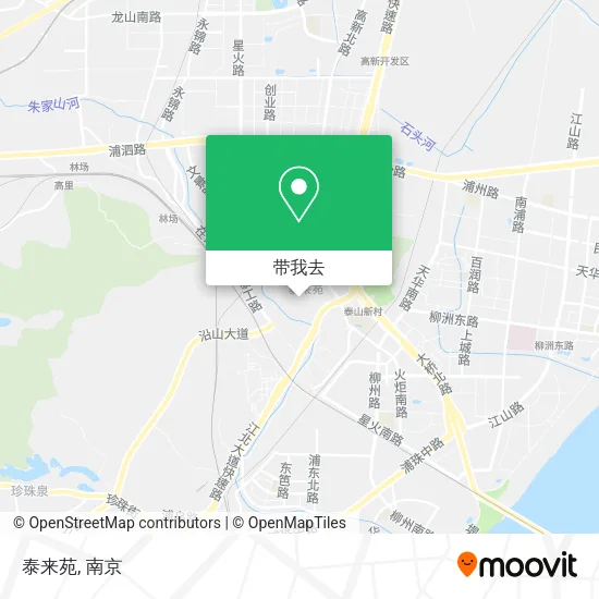 泰来苑地图
