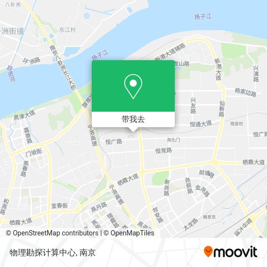 物理勘探计算中心地图