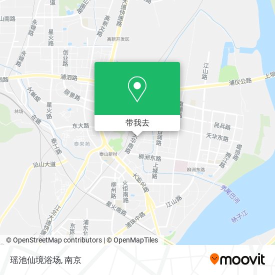 瑶池仙境浴场地图