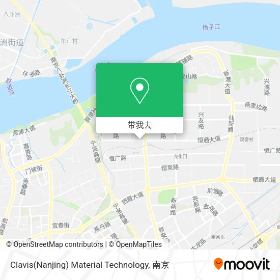 Clavis(Nanjing) Material Technology地图