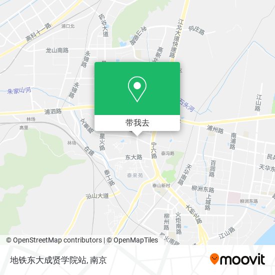 地铁东大成贤学院站地图