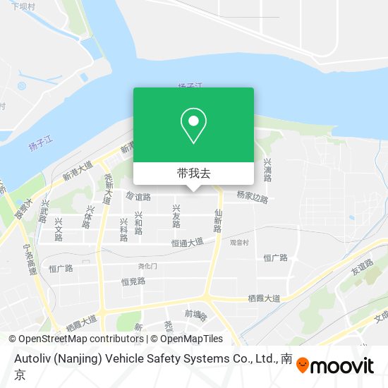 Autoliv (Nanjing) Vehicle Safety Systems Co., Ltd.地图