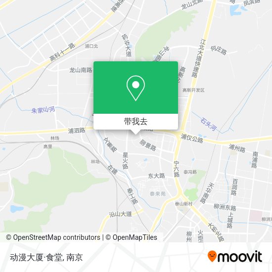 动漫大厦·食堂地图