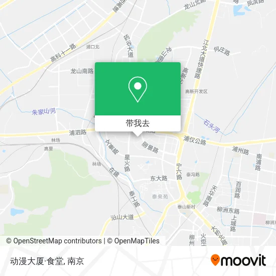 动漫大厦·食堂地图