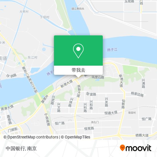 中国银行地图