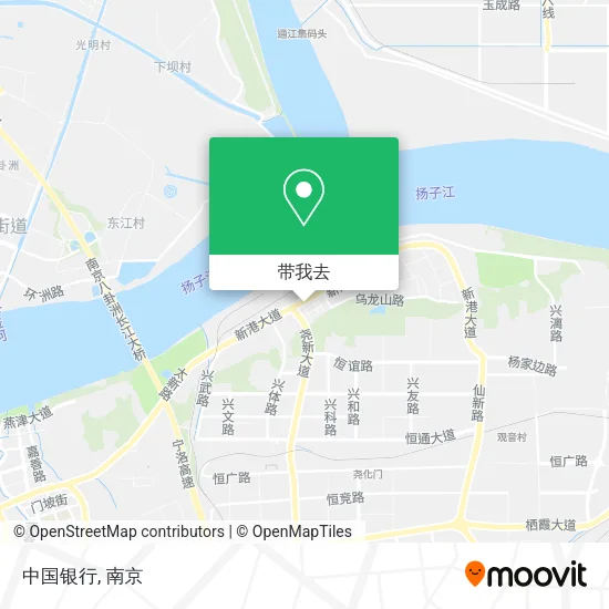 中国银行地图