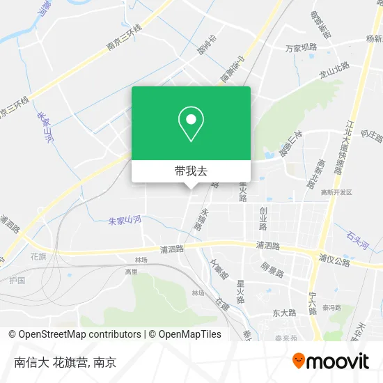 南信大 花旗营地图