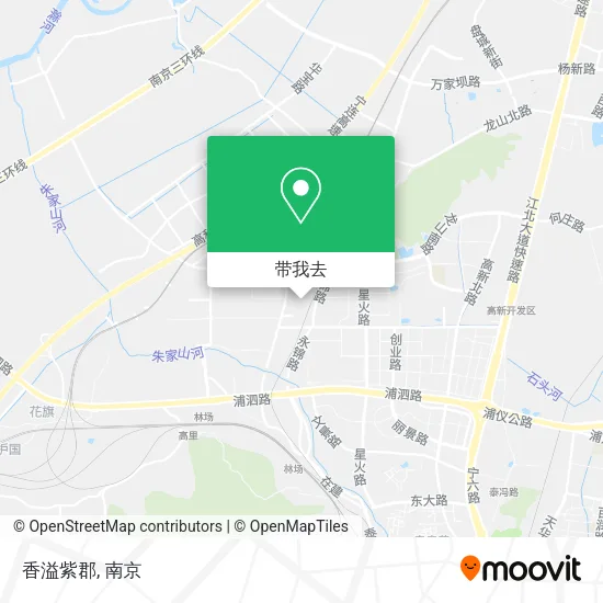 香溢紫郡地图