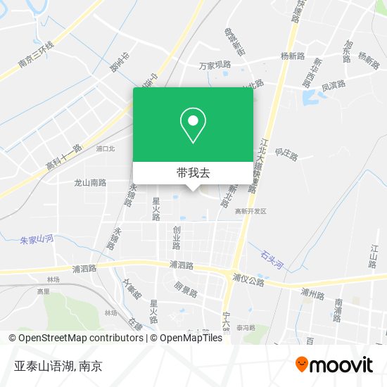 亚泰山语湖地图
