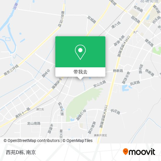 西苑D栋地图