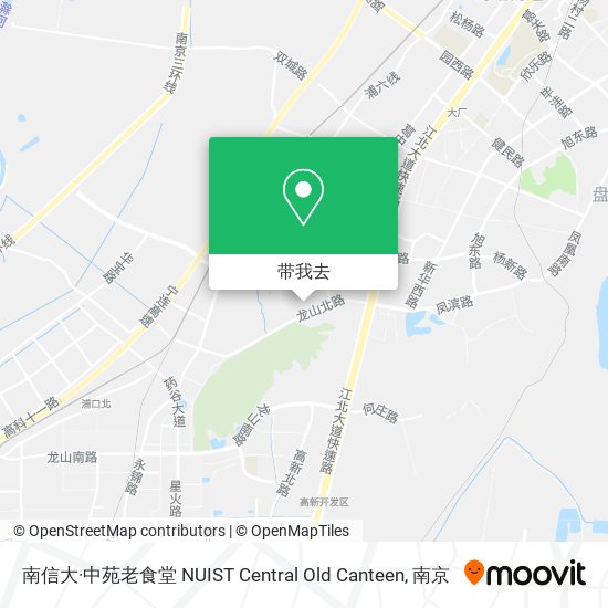 南信大·中苑老食堂 NUIST Central Old Canteen地图