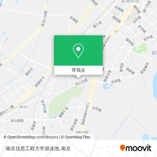 南京信息工程大学游泳池地图