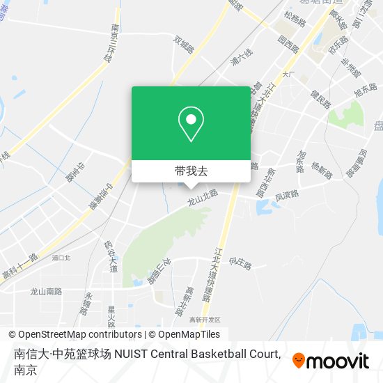 南信大·中苑篮球场 NUIST Central Basketball Court地图