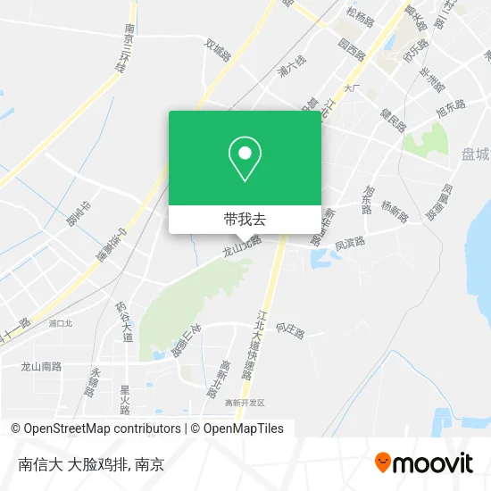 南信大 大脸鸡排地图