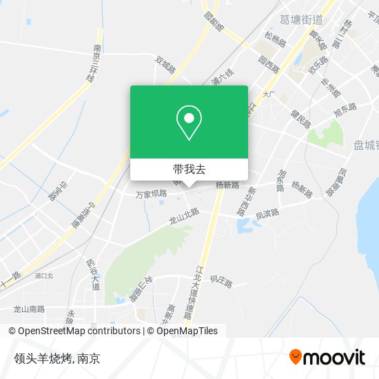 领头羊烧烤地图