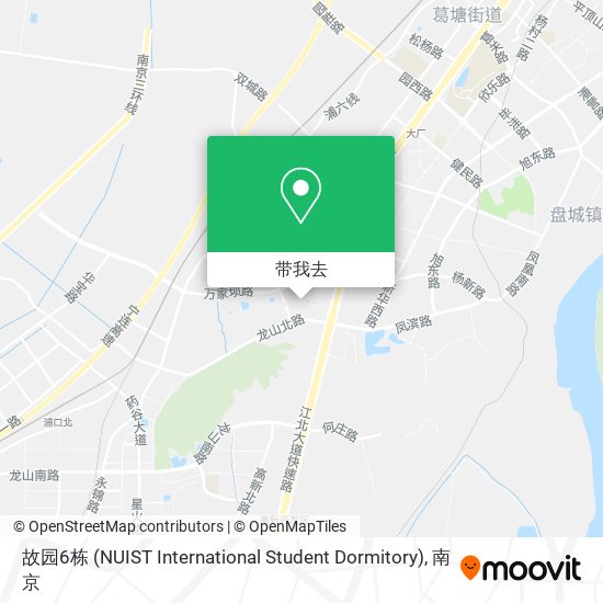 故园6栋 (NUIST International Student Dormitory)地图