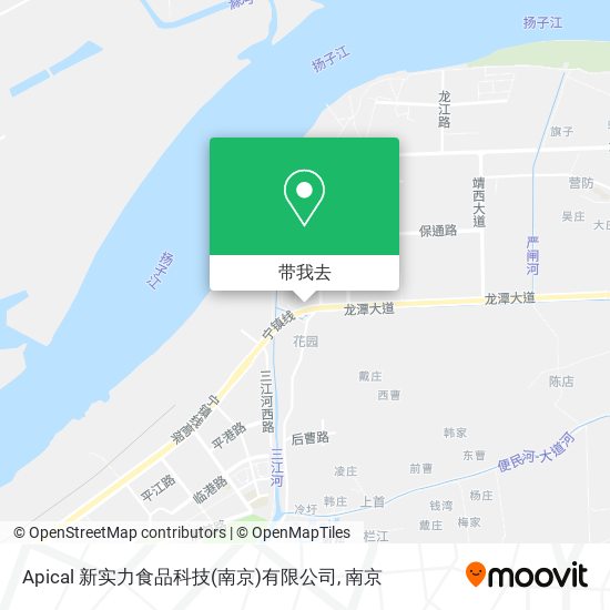 Apical 新实力食品科技(南京)有限公司地图