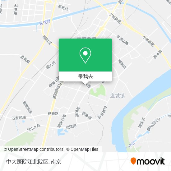 中大医院江北院区地图
