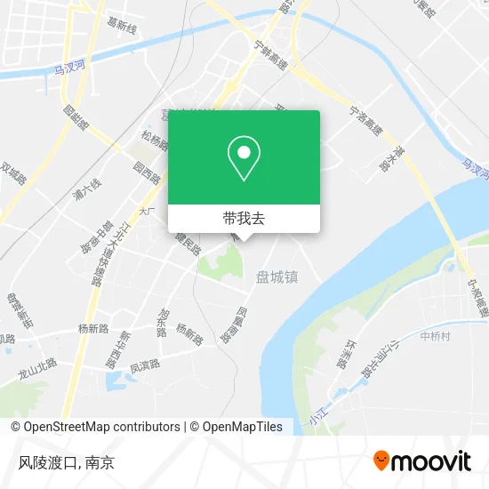 风陵渡口地图