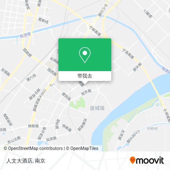 人文大酒店地图