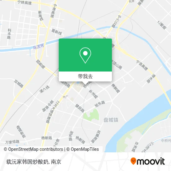 载沅家韩国炒酸奶地图