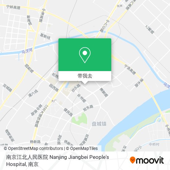 南京江北人民医院 Nanjing Jiangbei People's Hospital地图