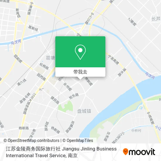 江苏金陵商务国际旅行社 Jiangsu Jinling Business International Travel Service地图