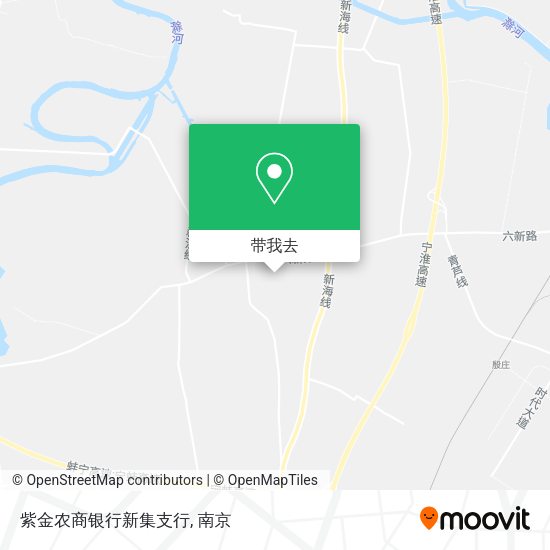 紫金农商银行新集支行地图