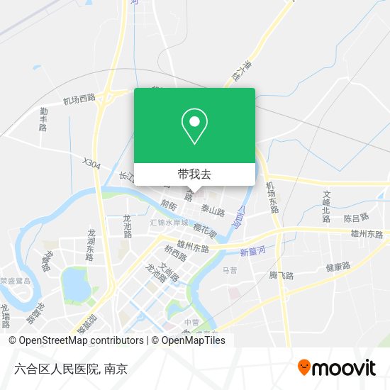 六合区人民医院地图