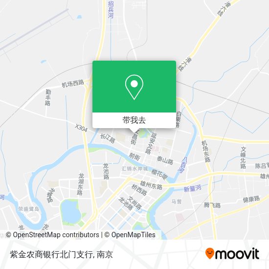 紫金农商银行北门支行地图