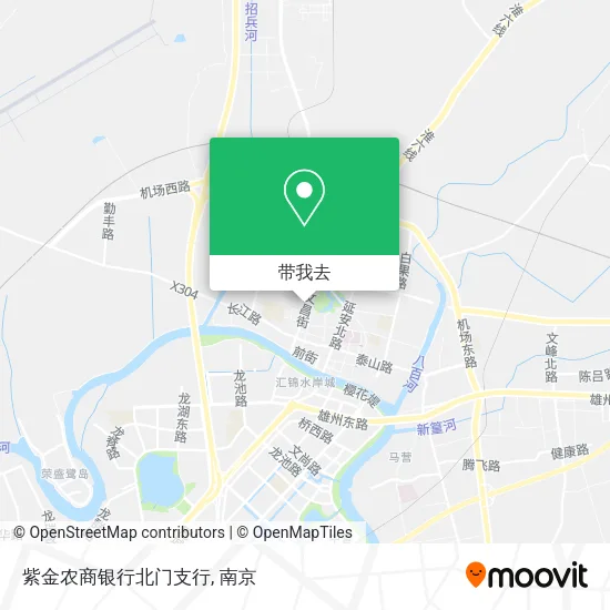紫金农商银行北门支行地图